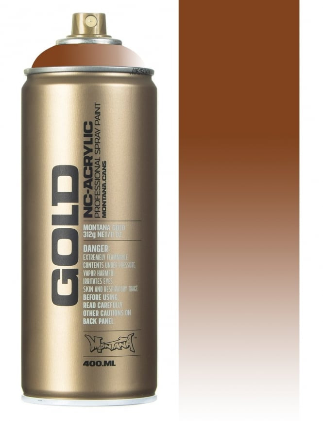 Montana Gold spray spuitbus T8310 Transparant Hazelnut 400ML