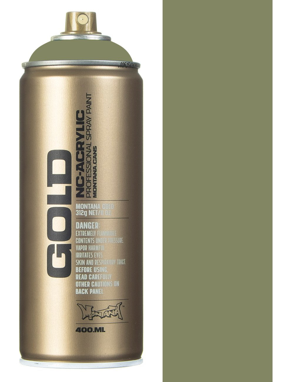 Montana Gold spray spuitbus CL6410 Manila Green 400ML