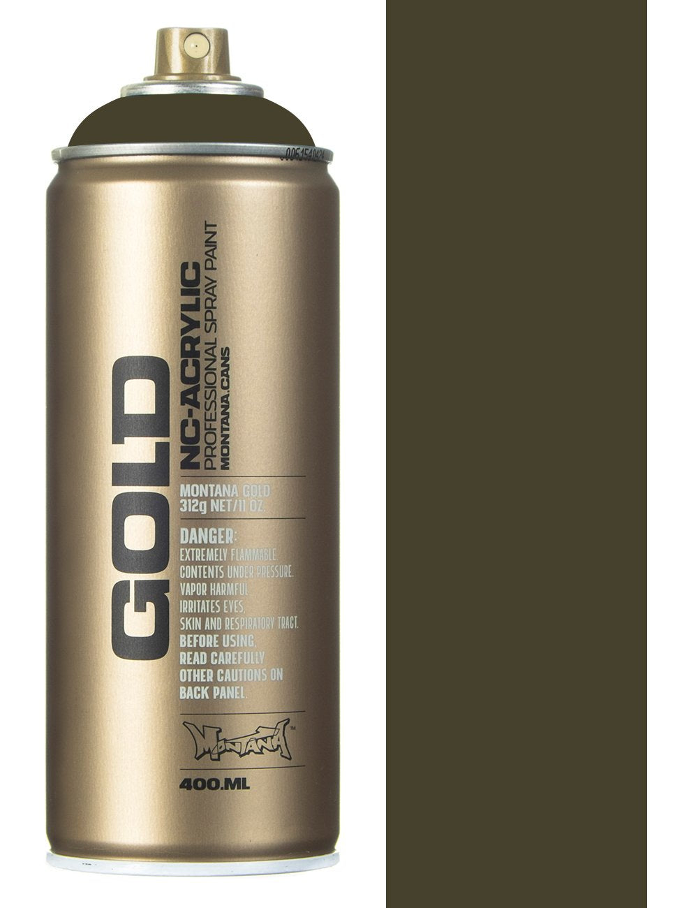Montana Gold spray spuitbus CL6420 Manila Dark 400ML