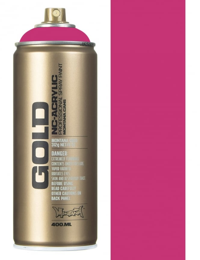 Montana Gold spray spuitbus S4010 Shock Pink 400ML