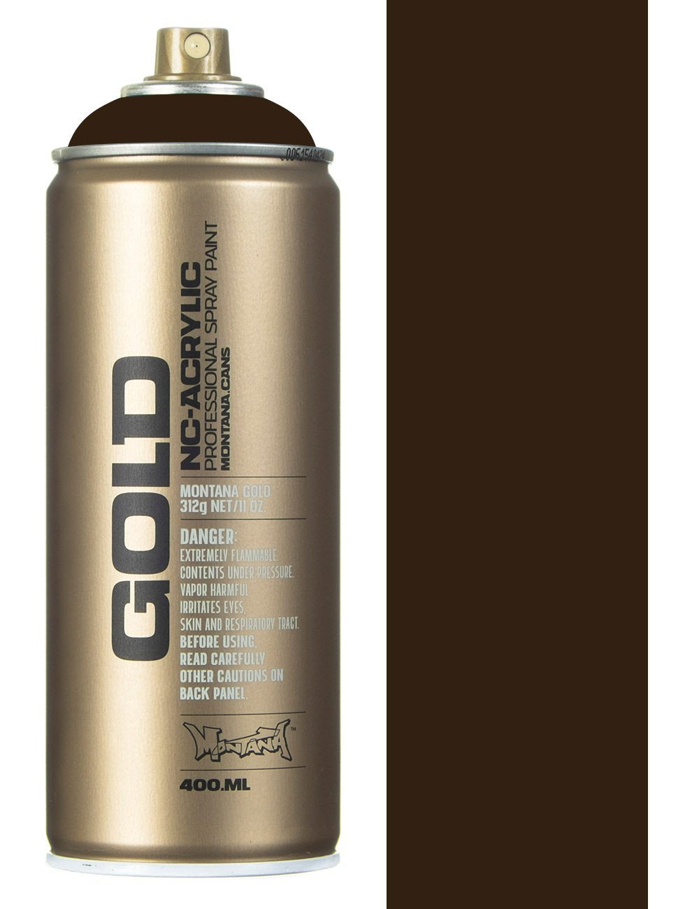 Montana Gold spray spuitbus S8020 Shock Brown Dark 400ML