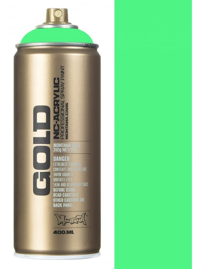Montana Gold spray spuitbus F6000 Fluor Acid Green 400ML
