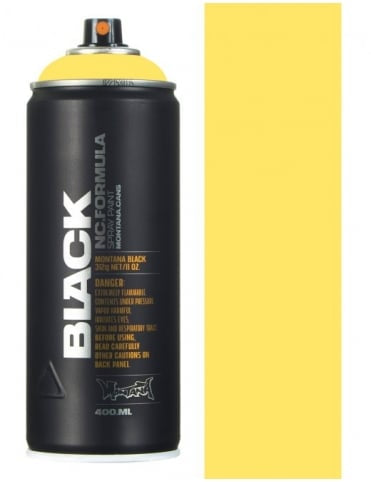 Montana Black spray spuitbus BLK1010 Easter Yellow 400ML