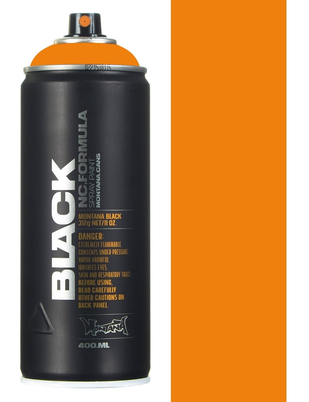 Montana Black spray spuitbus BLK2070 Clock Work Orange 400ML