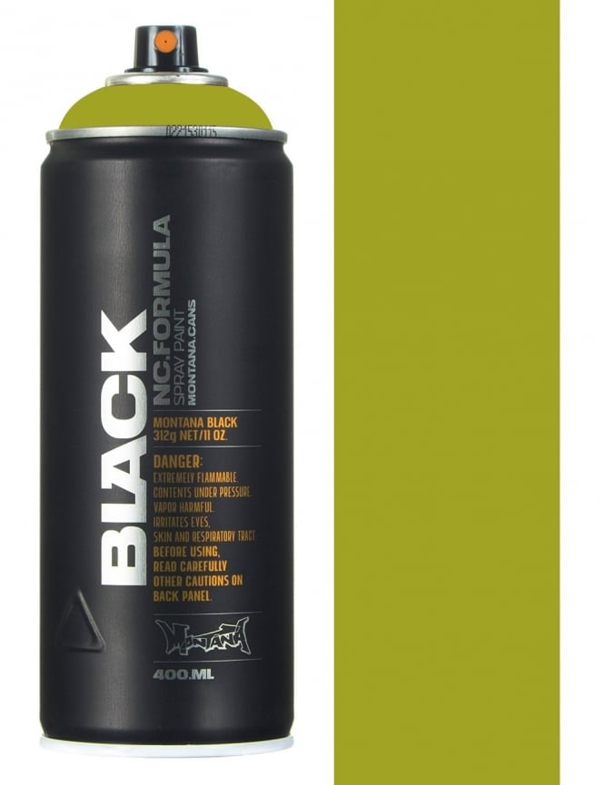 Montana Black spray spuitbus BLK6013 Spring 400ML