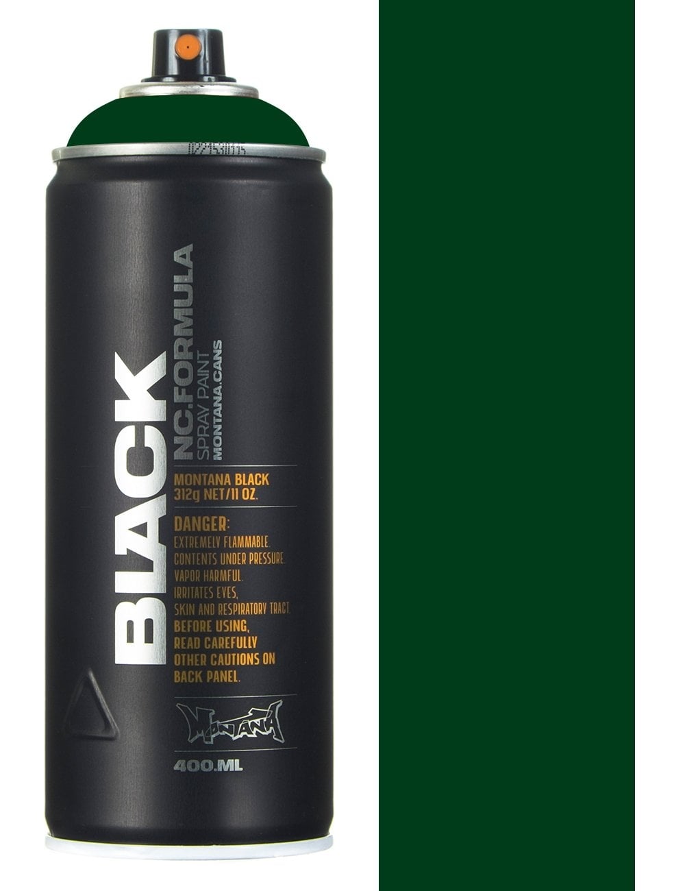 Montana Black spray spuitbus BLK6070 TAG Green 400ML