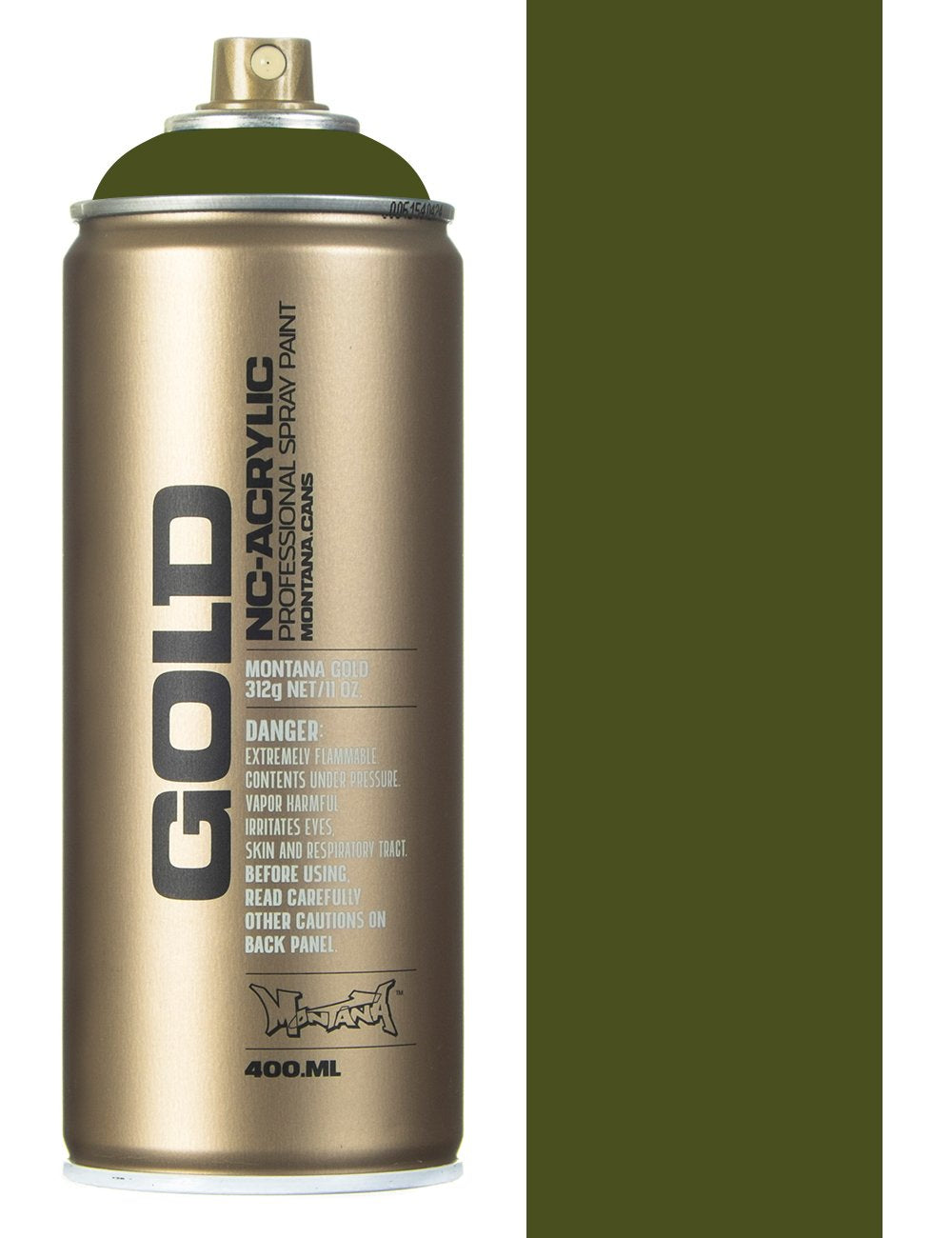 Montana Gold spray spuitbus CL6340 Olive Green 400ML