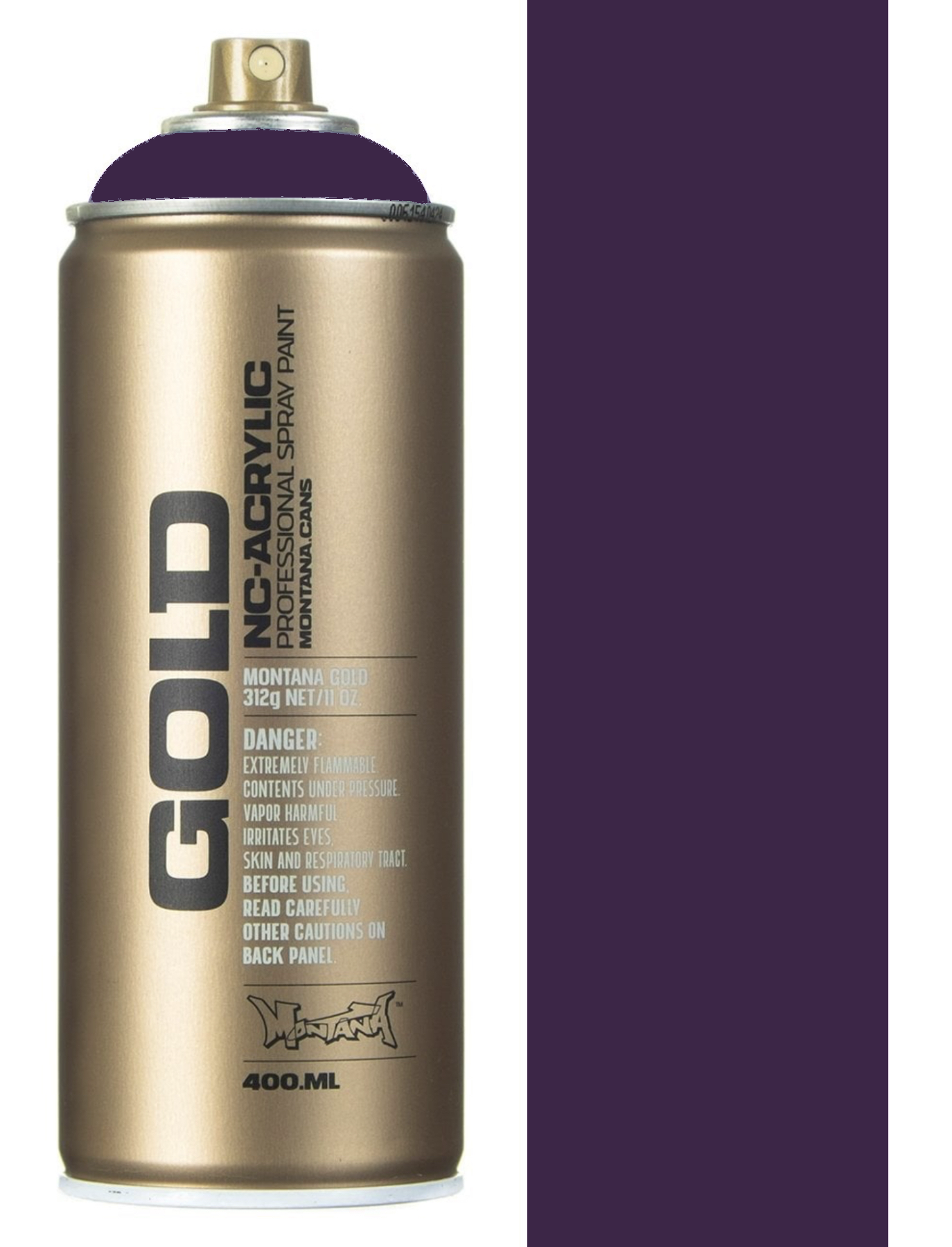 Montana Gold spray spuitbus G4260 Black Purple 400ML