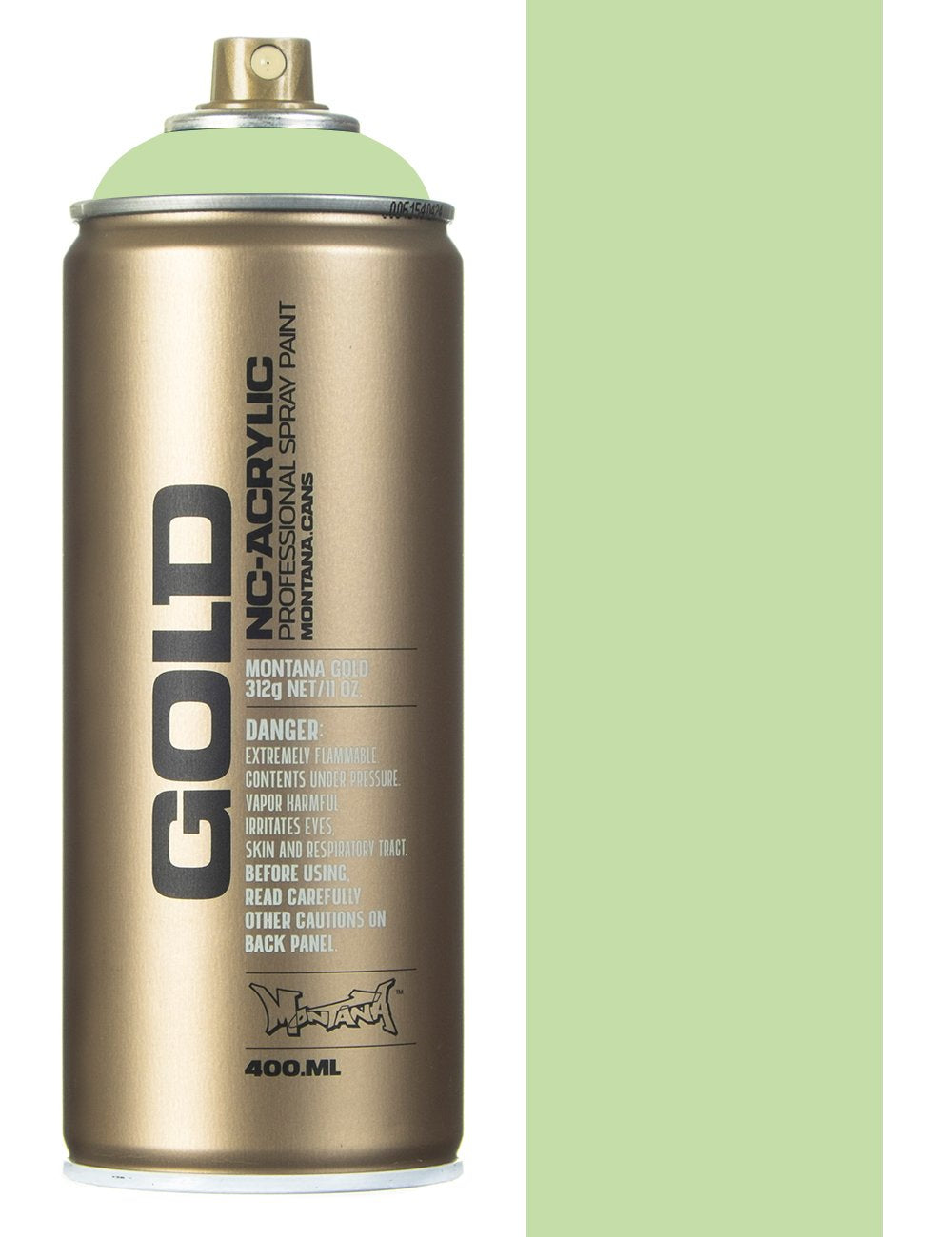 Montana Gold spray spuitbus G6010 Linden Green 400ML