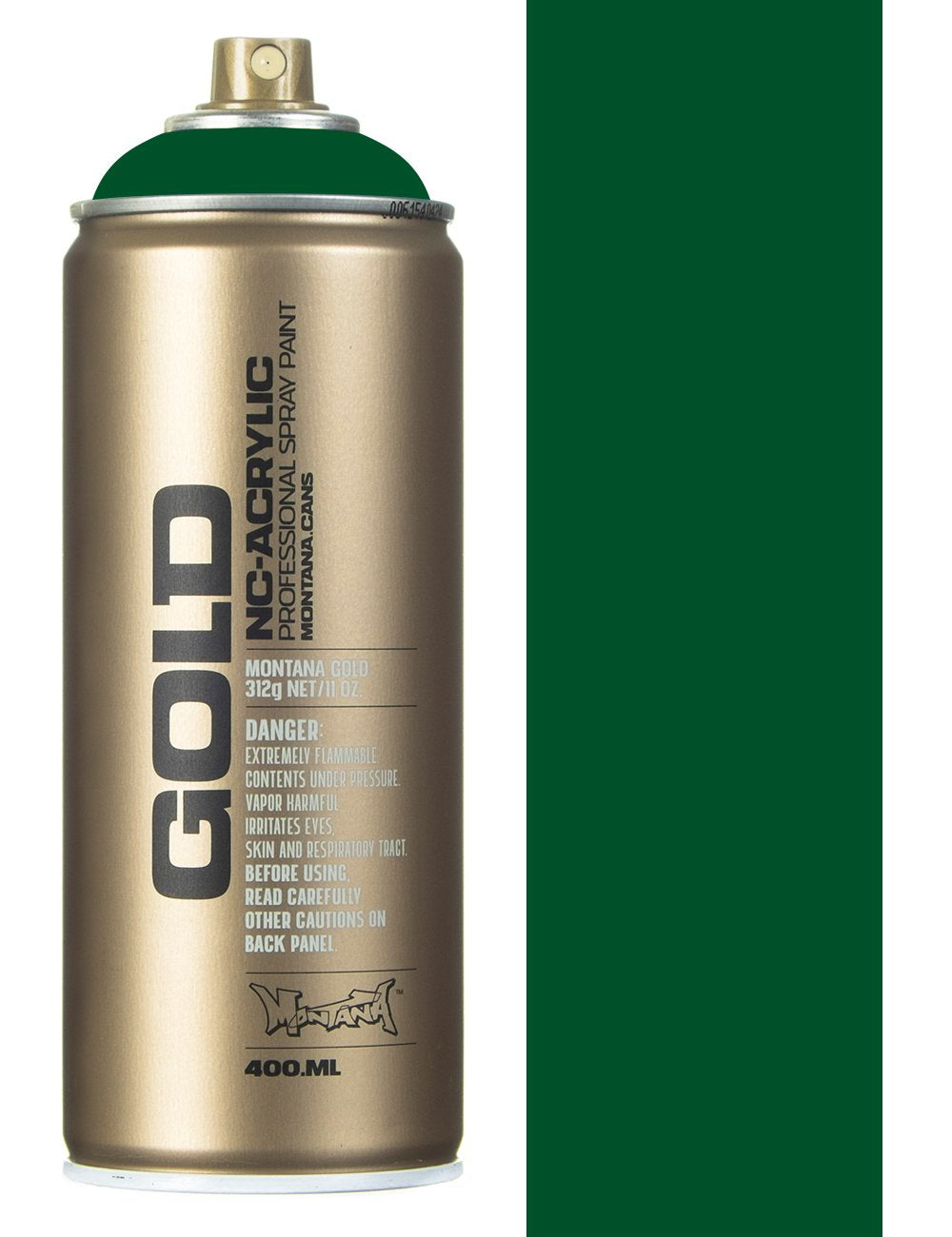 Montana Gold spray spuitbus G6070 Smaragd Green 400ML