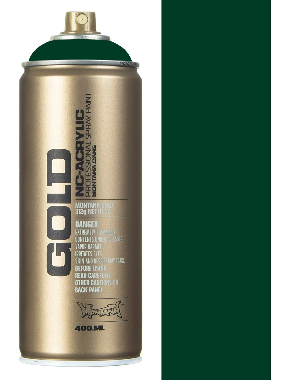 Montana Gold spray spuitbus G6080 Jungle Green 400ML