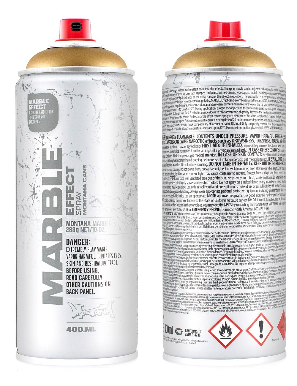 Montana MARBLE Effect 400ML Gold