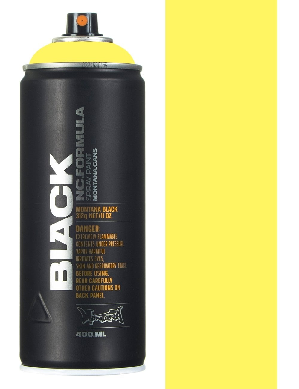 Montana Black spray spuitbus BLKTR1010 True Yellow 50% 400ML