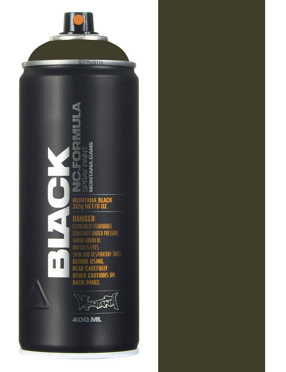 Montana Black spray spuitbus BLK6930 B.A. Bosko 400ML
