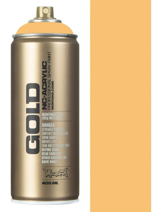Montana Gold spray spuitbus G2020 Crème Oranje 400ML