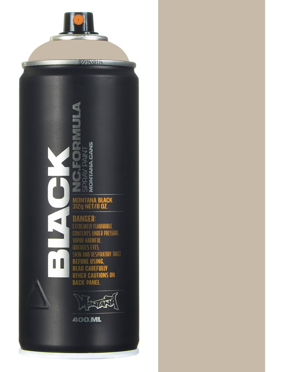 Montana Black spray spuitbus BLK7110 Gambetta 400ML