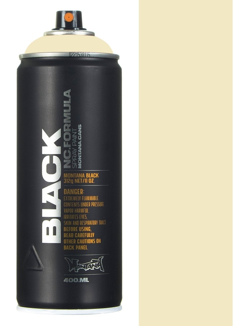 Montana Black spray spuitbus BLK8000 Ivory 400ML