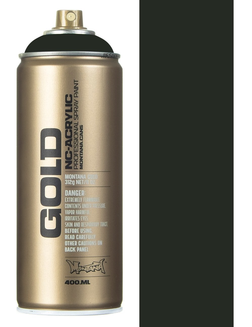 Montana Gold spray spuitbus G1180 Militairgroen 400ML
