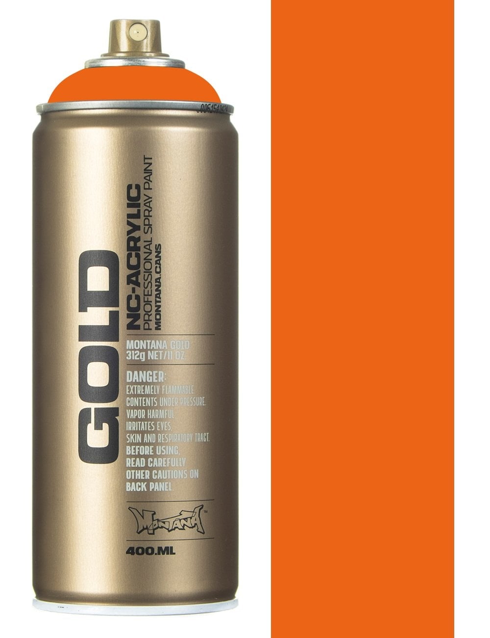 Montana Gold spray spuitbus G2070 Oranje 400ML