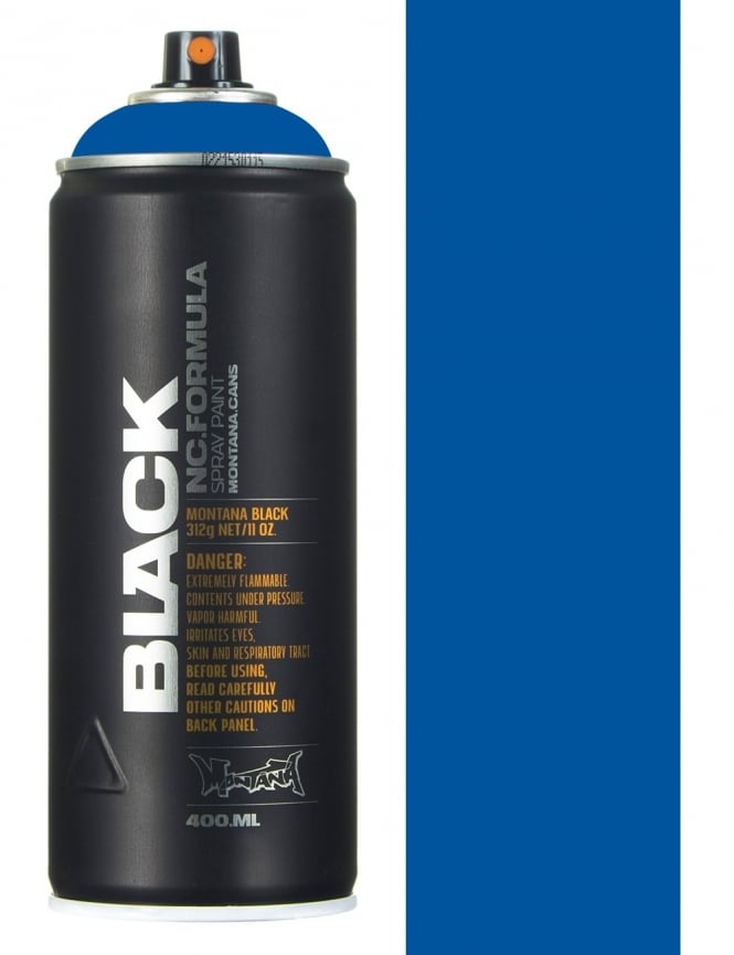 Montana Black spray spuitbus BLKP5000 Power Blue 400ML