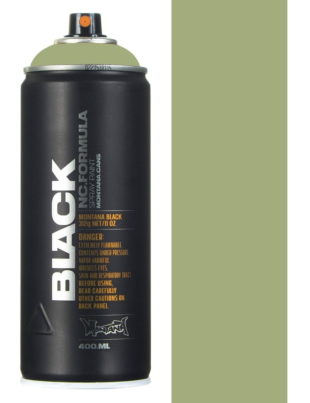 Montana Black spray spuitbus BLK6430 Reseda 400ML