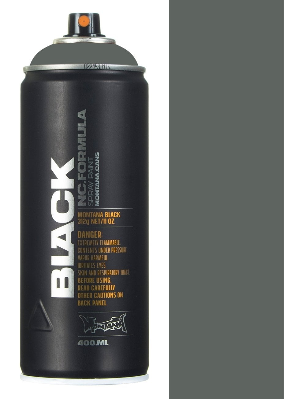 Montana Black spray spuitbus BLK7070 Rhino 400ML