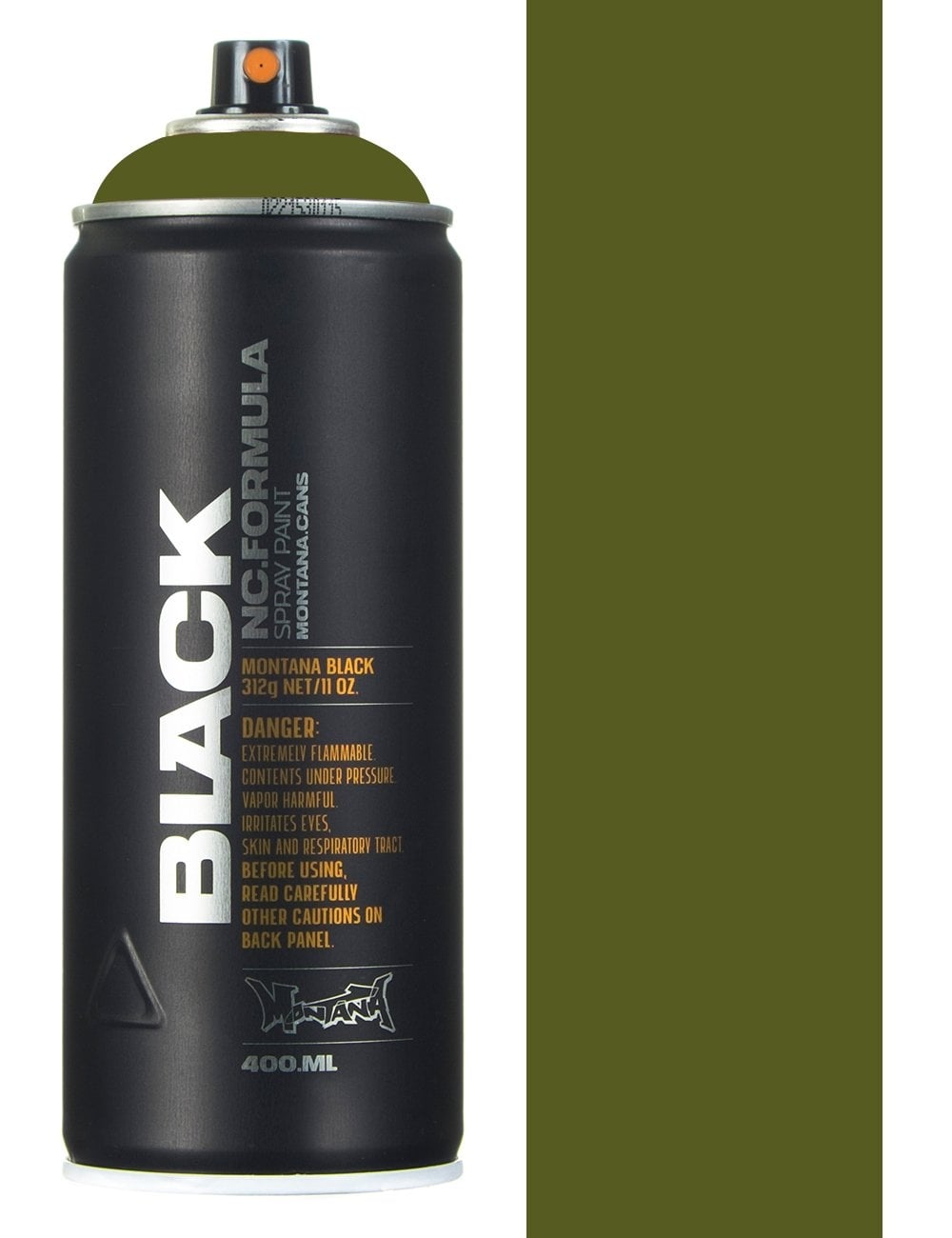 Montana Black spray spuitbus BLK6725 Troops 400ML