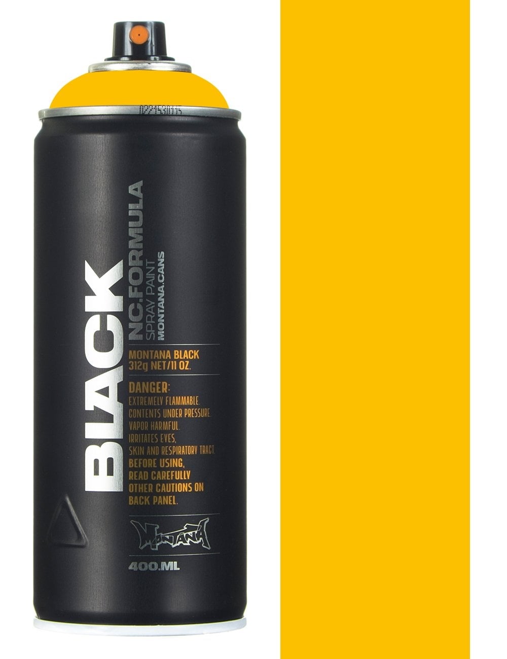 Montana Black spray spuitbus BLK1030 Yellow 400ML