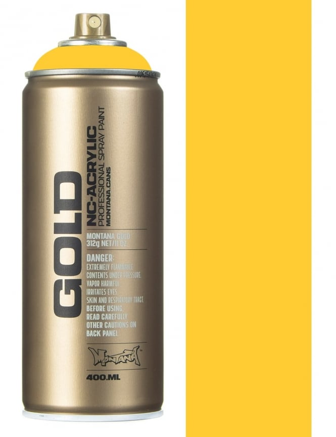 Montana Gold spray spuitbus G1210 Gele onderzeeër 400ML