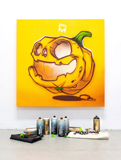 Montana NIGHTGLOW spray spuitbus 400ML - LUMINESCENT ORANGE