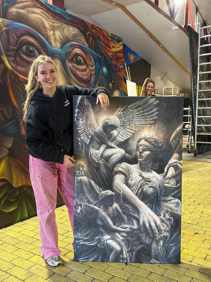 Art Print Canvas XL | Flow | 90 x 140 cm