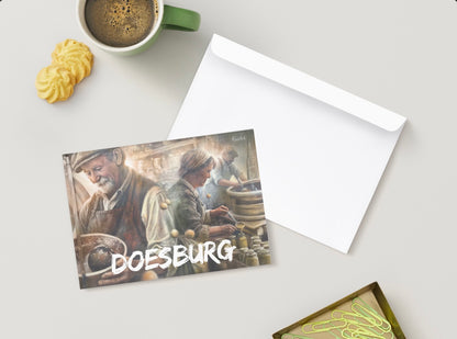 RoosArt Ansichtkaart - Mosterdfabriek Doesburg