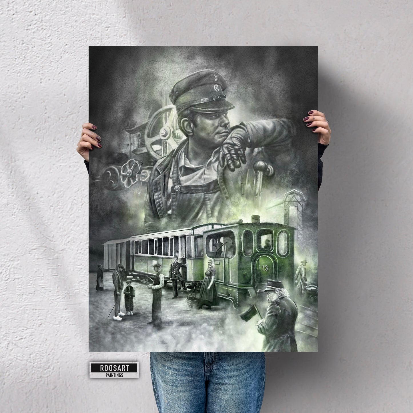 Art Print | Stoomtram Doetinchem | 60 x 80 cm