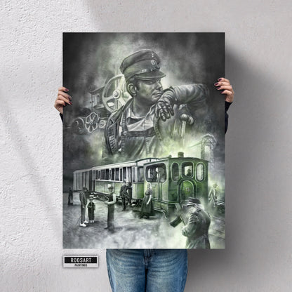 Art Print | Stoomtram Doetinchem | 60 x 80 cm