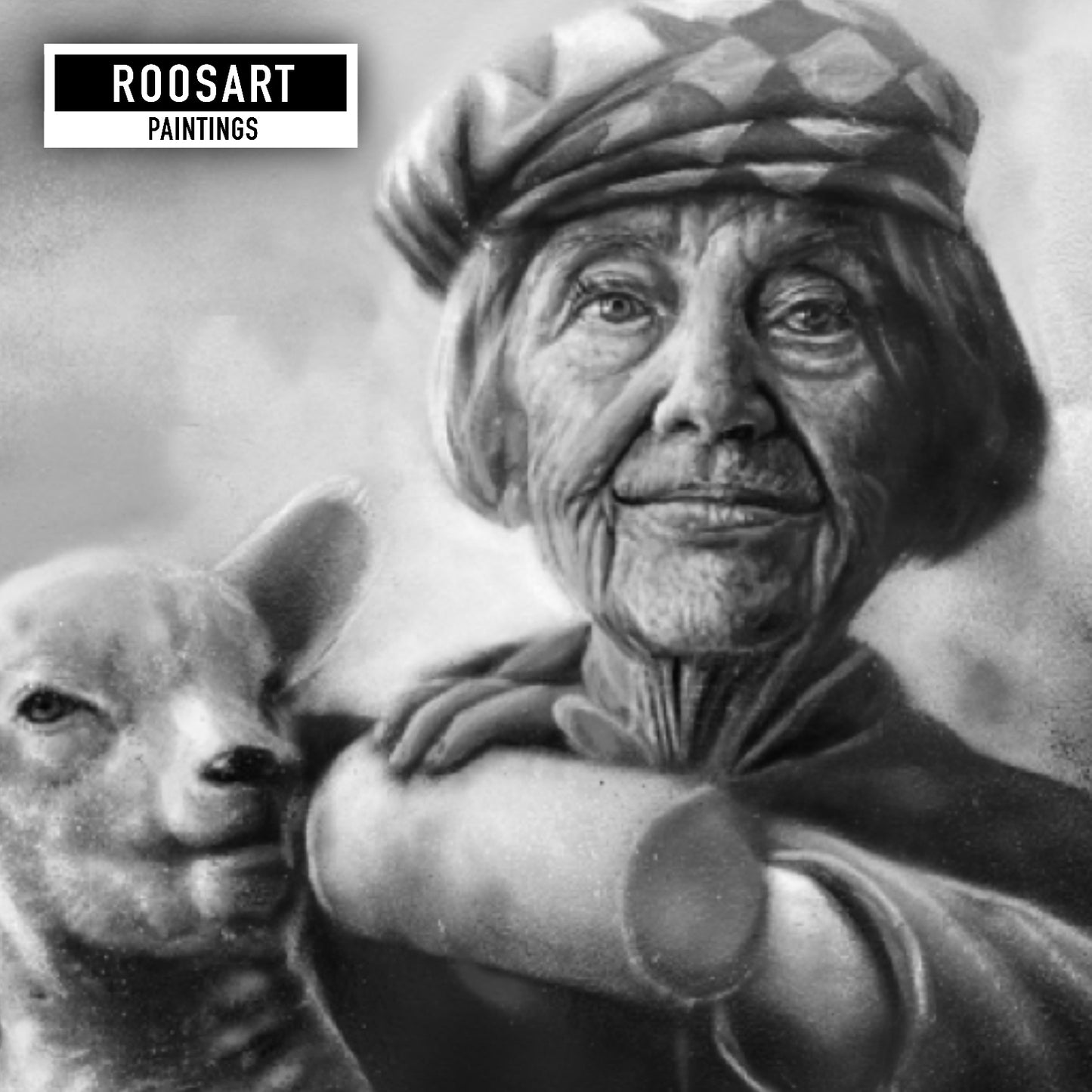 Art Print | Schaapherderin | 85 x 60 cm