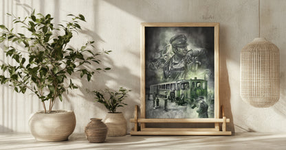 Art Print | Stoomtram Doetinchem | 60 x 80 cm