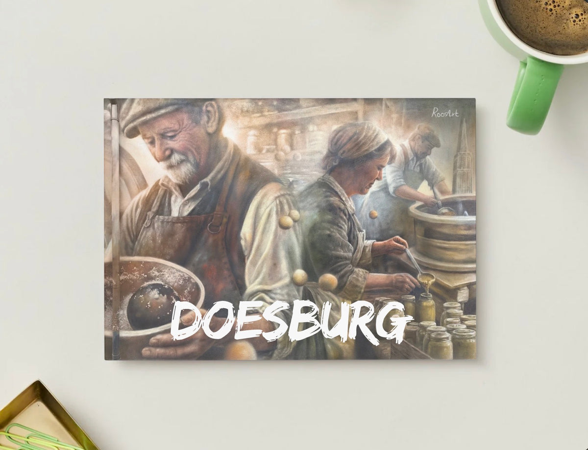 RoosArt Ansichtkaart - Mosterdfabriek Doesburg