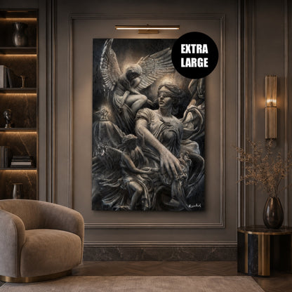 Art Print Canvas XL | Flow | 90 x 140 cm