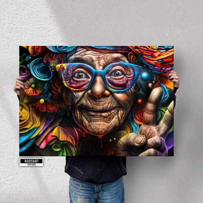 Art Print | Never Grow Grey | 60 x 85 cm