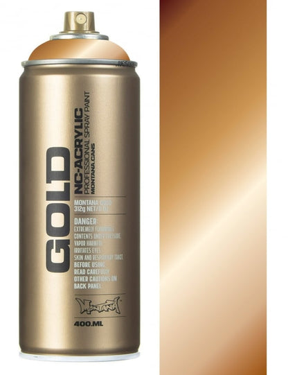 Montana Gold spray spuitbus M2000 Copper Chrome 400ML