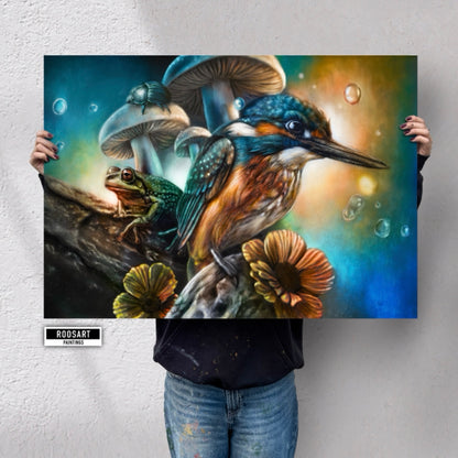 Art Print | IJsvogel | 60 x 85 cm