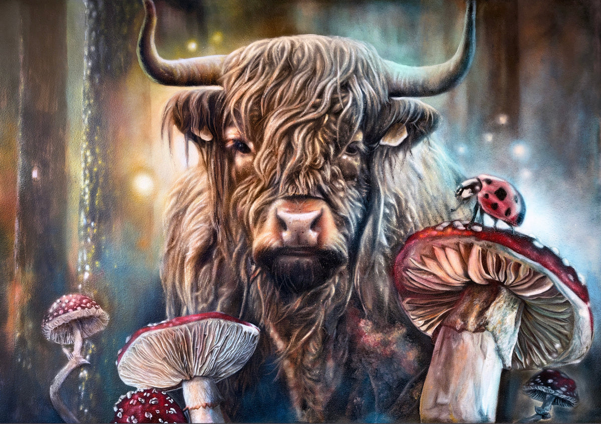 RoosArt Puzzel – Schotse Hooglander | 1000 stukjes
