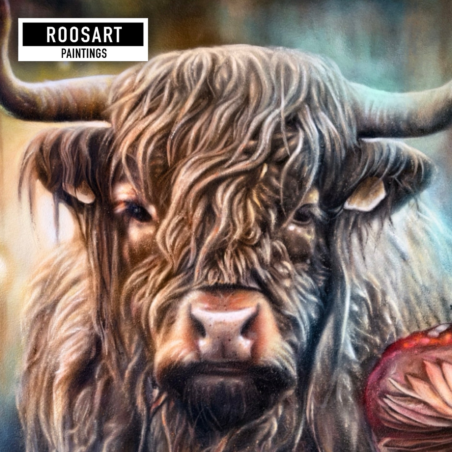 Art Print | Schotse Hooglander | 60 x 85 cm