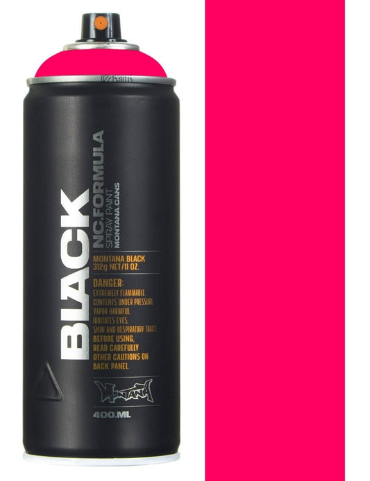 Montana BLACK 400ml - BLK IN4000 Infra Pink