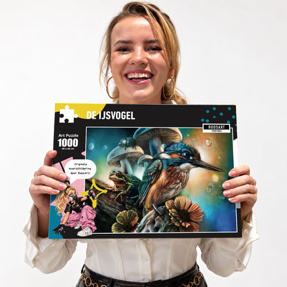 RoosArt Puzzel – IJsvogel | 1000 stukjes
