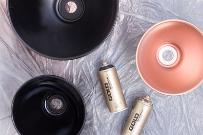 Montana Gold spray spuitbus M1000 Silver Chrome 400ML