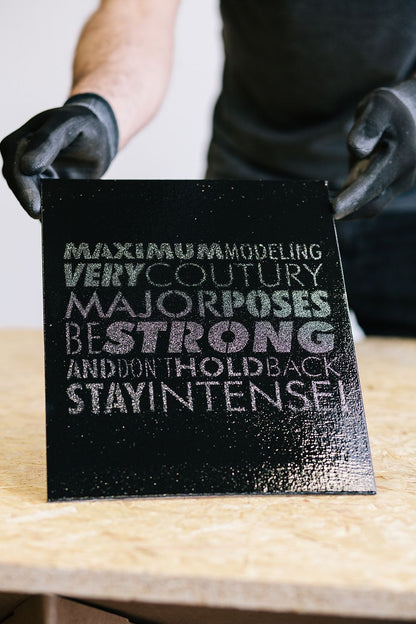 Montana GLITTER Effect spray spuitbus 400ML - Glitter Silver