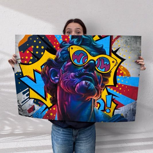 Art Print | Pop Art David | 60 x 85 cm