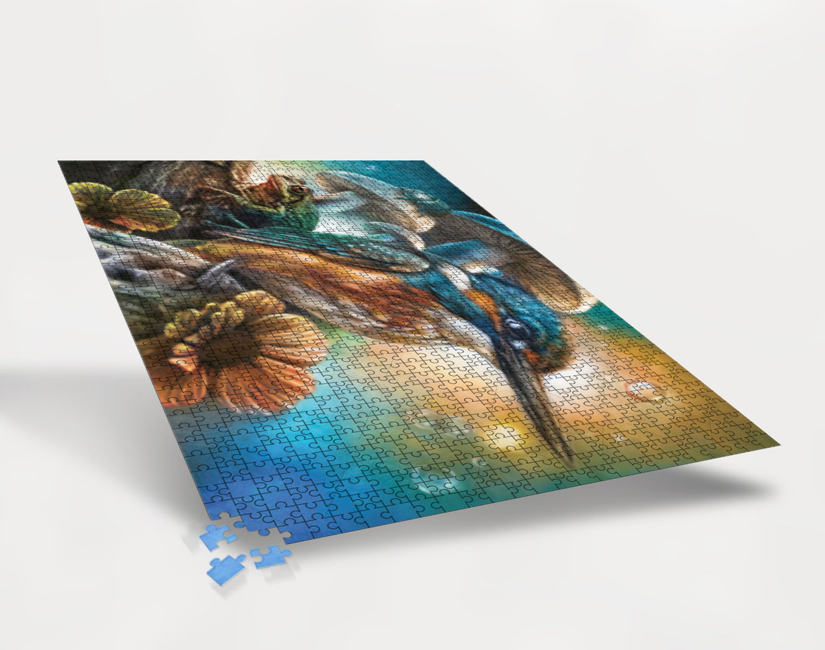 RoosArt Puzzel – IJsvogel | 1000 stukjes