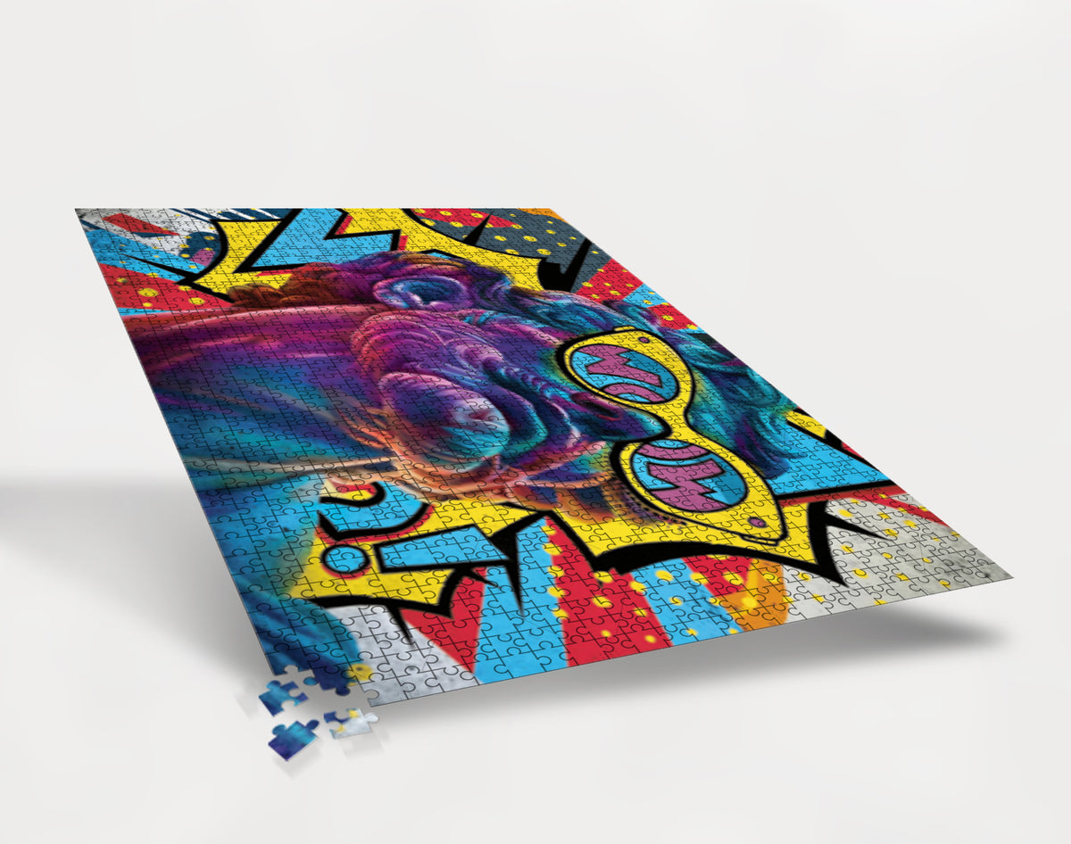RoosArt Puzzel – Pop Art David | 1000 stukjes